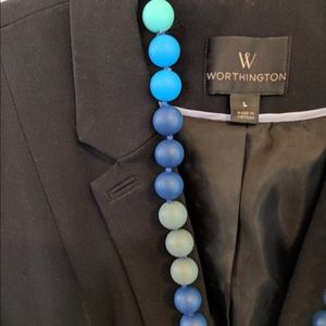 Worthington black blazer size L like new